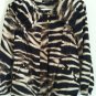 Chaus animal print tiger striped zebra trench topshop asos coat jacket MEDIUM