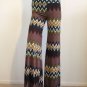 70s vtg inspired Pants hippie boho festival bell flare bohemian long maxi MEDIUM