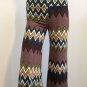 70s vtg inspired Pants hippie boho festival bell flare bohemian long maxi MEDIUM