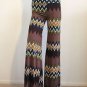 70s vtg inspired Pants hippie boho festival bell flare bohemian long maxi MEDIUM