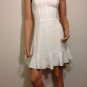 White Dress mini petite XS 0 party club strapless EXTRA SMALL
