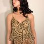 Sexy ruffle beige brown hippie top blouse SMALL