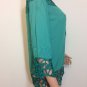 Hippie top Bohemian crochet lace tunic blouse MEDIUM