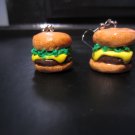 Hamburger Earrings