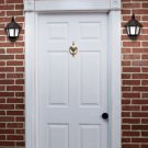 Sets of 2 Black Wall-Mounting Solar Lights