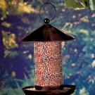 Orange Solar Mosaic Bird Feeder