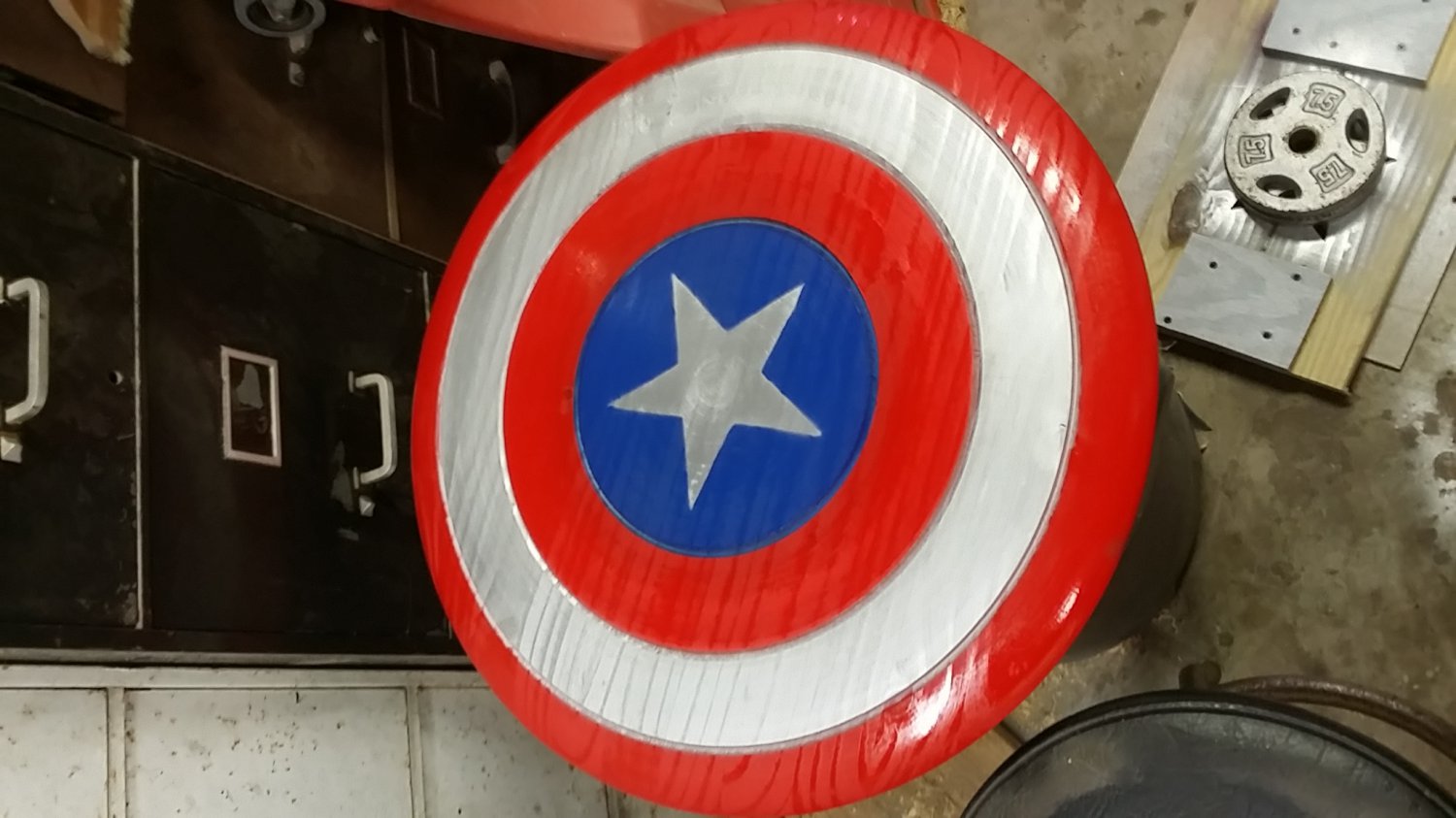 captain america movie shield replica