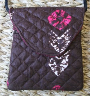 African Cloth Square Pouch