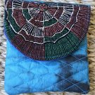 African Cloth Square Pouch