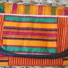 African Cloth Tri-fold Wallet