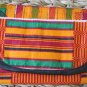 African Cloth Tri-fold Wallet