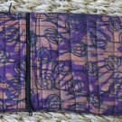 African Cloth Zip Purse