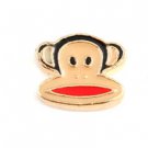 monkey head floating charm