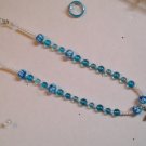 Handmade Dragonfly Necklace & Earrings Set