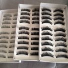 30 Pairs Natural Black Long False Eyelashes Makeup Eye Lash 3 Boxes