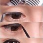 New Hot 240 Pairs Double Eyelid Adhesive Tape Black Narrow 15 Sheets