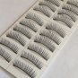 High Quality Handmade 10 Pairs  Natural Black Charming Soft False Eyelashes#00