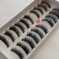 10 Pairs Natural Black Long Handmade False Eyelashes