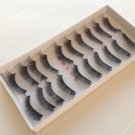 2 Boxes (20 Pairs ) Natural Black Long Handmade False Eyelashes