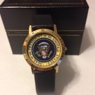 NEW AUTHENTIC WHITE HOUSE PRESIDENTIAL BLUE SEAL WATCH/LEATHER BAND Mens