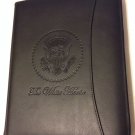 AUTHENTIC  The WHITE HOUSE PRESIDENTIAL SEAL Leather Executive Portfolio-10"x13"