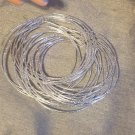 Spring 30 Pieces Silver-tone Bangle Set