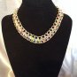 Gold  Tone Brass  Collar Necklace