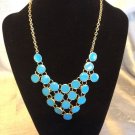 Great Gift For Mom Gold Tone Brass Enamel Bib