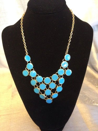 Great Gift For Mom Gold Tone Brass Enamel Bib