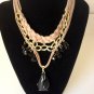 Elegant Stylish knitting bib Necklace