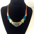 Elegant Simple Stylish Multi Color Metal Necklace