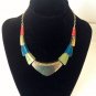 Elegant Simple Stylish Multi Color Metal Necklace