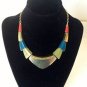 Elegant Simple Stylish Multi Color Metal Necklace