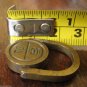 vintage brass seal military staff secure doors vehicle load storage rooms "E 70"