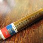 Vintage Wooden Copying Pencil Signed BOHEMIA WORKS Bamboo Style Design NOS