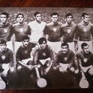 MEXICO 70 WORLD FOOTBALL CHAMPIONSHIP Mexican TEAM Vtg REAL PHOTO Card w/ INFO
