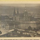 Praha Hradcany Vintage Photograph Tourist Suvenir B&W Photo Prague Hradschin #1