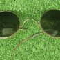 Vintage Wire Frame Eyeglasses Glasses Round Shaped for Repair