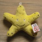 NEW PLUSH STAR FISH CUTE OCEAN LIFE 3 INCHES KEY CHAIN LUCKY CHARM W/ LOOP
