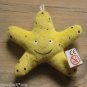 NEW PLUSH STAR FISH CUTE OCEAN LIFE 3 INCHES KEY CHAIN LUCKY CHARM W/ LOOP