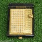 Vintage Pocket Flip Rolodex Sliding Address Phone Book Bead Made in USA MINT