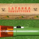 Rare Vintage Flashlight 3 color Multifunction D Size Battery Plastic Body Boxed