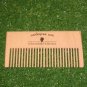 Small Wooden Comb Signed "Gift from Schwarzkopf & Henkel" in Bulgarian - Cyrilic