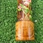 VINTAGE BULGARIAN ROSE OIL OTTO ESSENCE WOODEN CASE GLASS BOTTLE GIRL RUSE TOWN