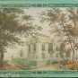The Hermitage in the Lower Park I.Meier 1843 Painting Vintage Postcard USSR