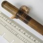 Antique Sewing Needle Wooden Case Tube Europe 1930s