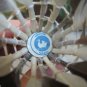 Vintage Badminton Goose Feather Birdie Shuttlecock Vietnam Signed Used B&W #2