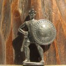 Spartan #1 Kinder Surprise Metal Soldier Figurine Vintage Toy 4 cm Gladiator