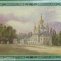 St. Peter & Paul Golden Church Dome I.Meier 1844 Painting Vintage Postcard USSR