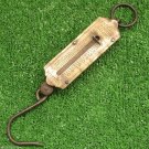 Krups Germany Vintage Hanging Scale Balance Hook Brass Weight Measure 1940's